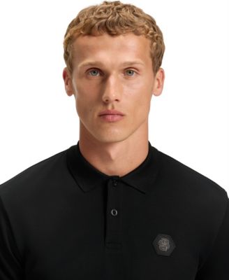 Men's Pima-Cotton Monogram Polo Shirt