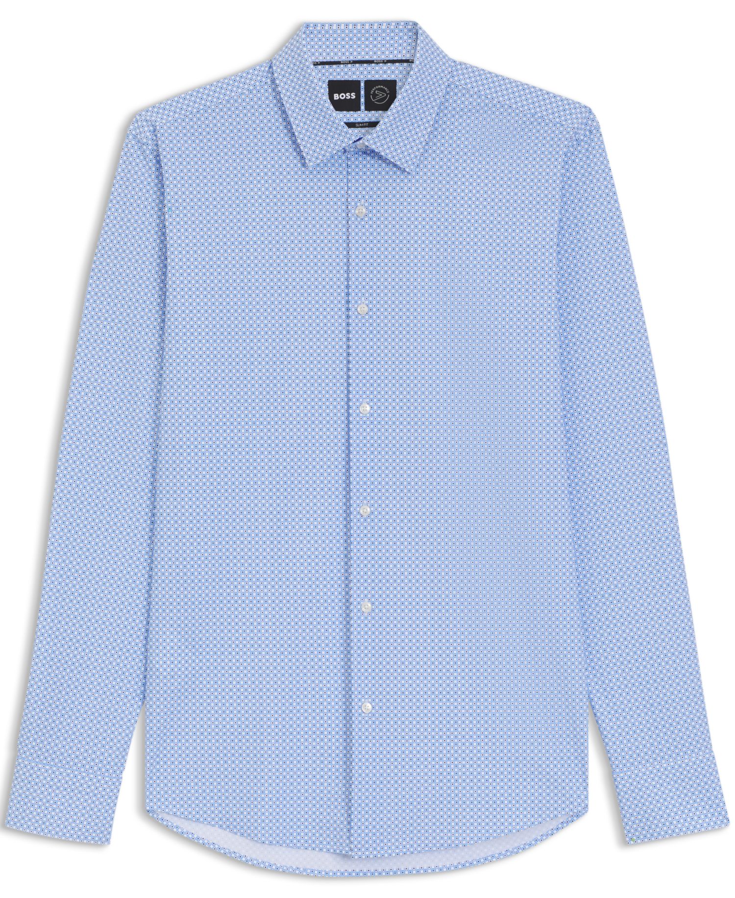 Men’s Performance-Stretch Slim-Fit Dress Shirt