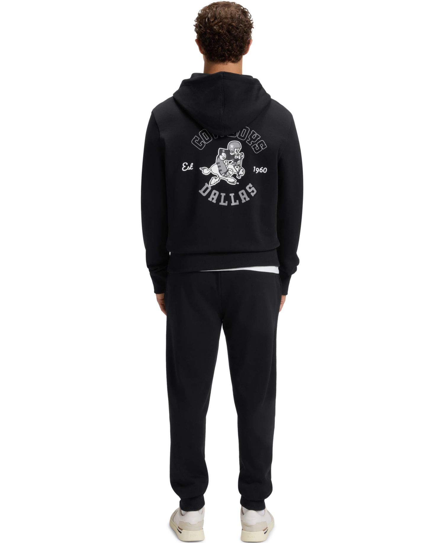 BOSS x DALLAS COWBOYS Regular Fit Zip-Up Hoodie