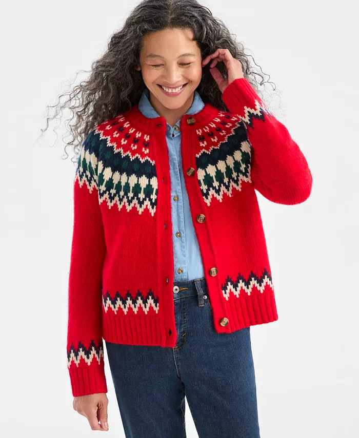 Women's Fair Isle Cardigan