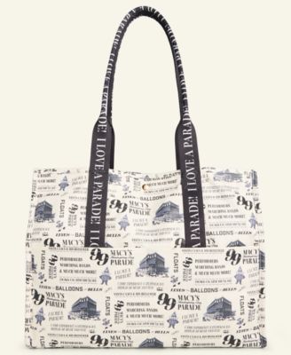 Macy's - Thanksgiving Day Parade Large Wax Coated Tote Bag