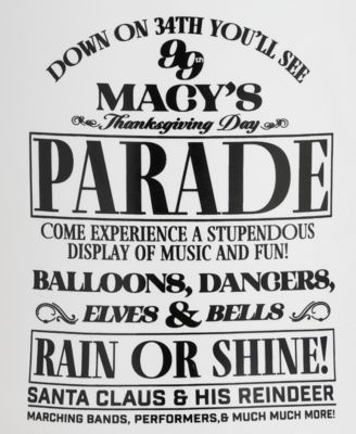 Thanksgiving Day Parade 2025 Commemorative Newspaper Print Coffee Mug, Macy's Exclusive