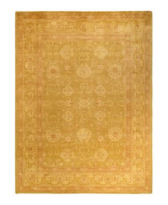 Adorn Hand Woven Rugs Mogul M1364 Rug Collection In Green