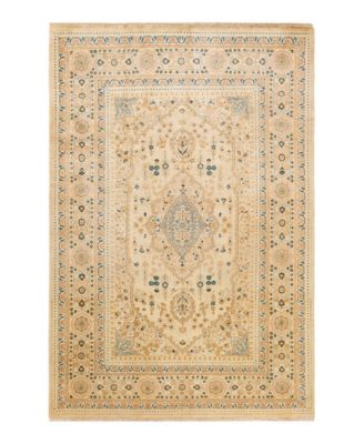 Adorn Hand Woven Rugs Mogul M1063 Rug Collection In White