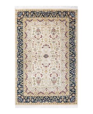Adorn Hand Woven Rugs Mogul M1402 Rug Collection In White