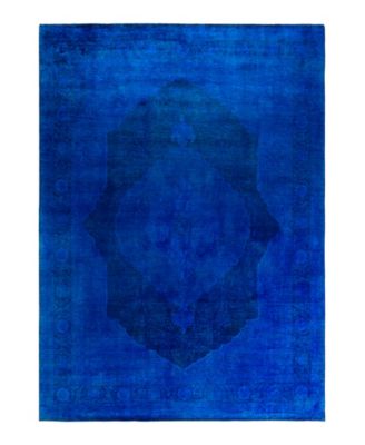 Adorn Hand Woven Rugs Fine Vibrance M1442 Rug Collection In Blue
