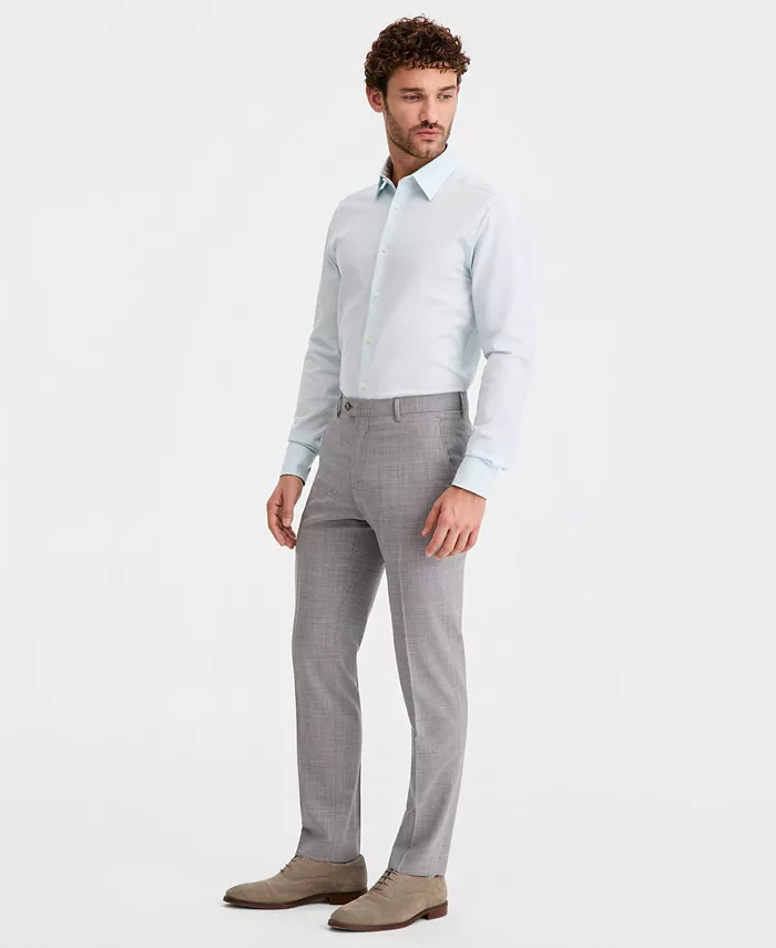 Men's Modern-Fit Wool-Blend Suit Separate Pants - thumbnail 2