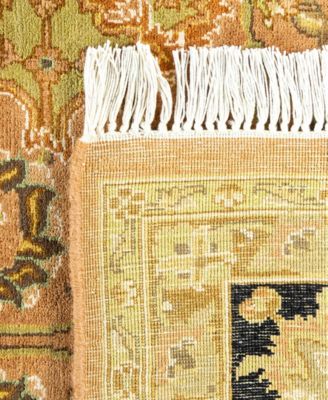 Adorn Hand Woven Rugs Mogul M1196 Rug Collection In Yellow