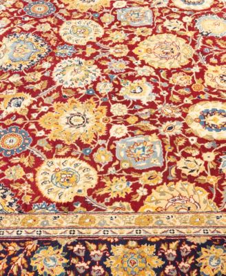 Adorn Hand Woven Rugs Mogul M1129 Rug Collection In Red