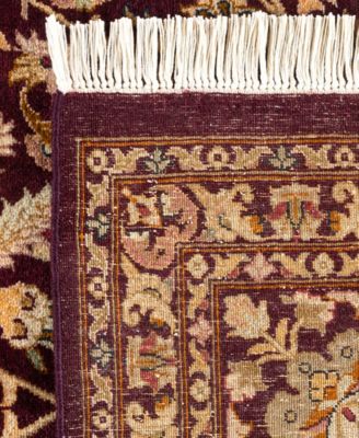 Adorn Hand Woven Rugs Mogul M1090 Rug Collection In Red