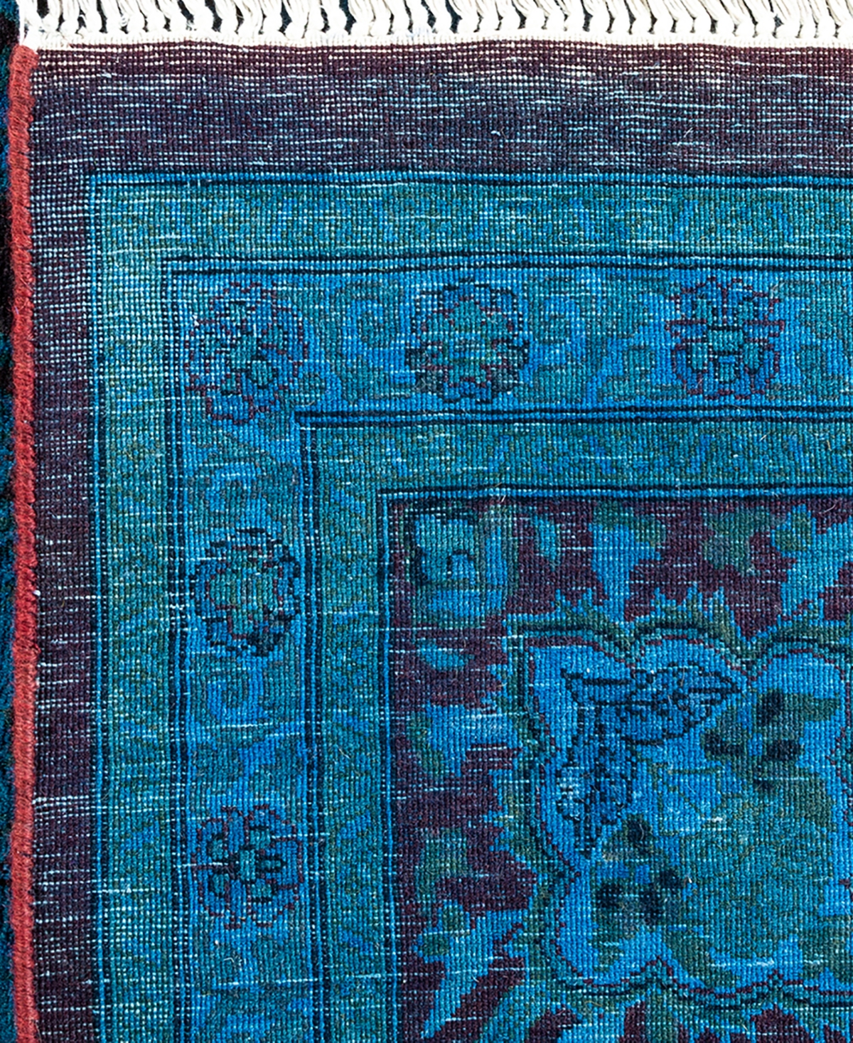 Adorn Hand Woven Rugs Fine Vibrance M1362 8'2"x10'2" Area Rug In Blue
