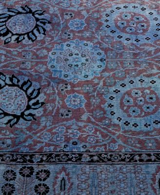 Fine Vibrance M1035 3'2"x8'7" Runner Area Rug