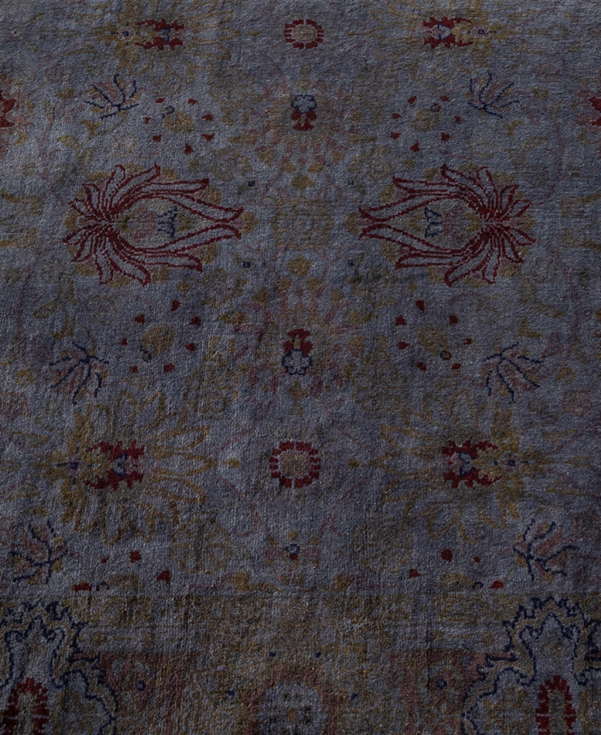 Adorn Hand Woven Rugs Fine Vibrance M1043 3'1"x5'1" Area Rug In Gray