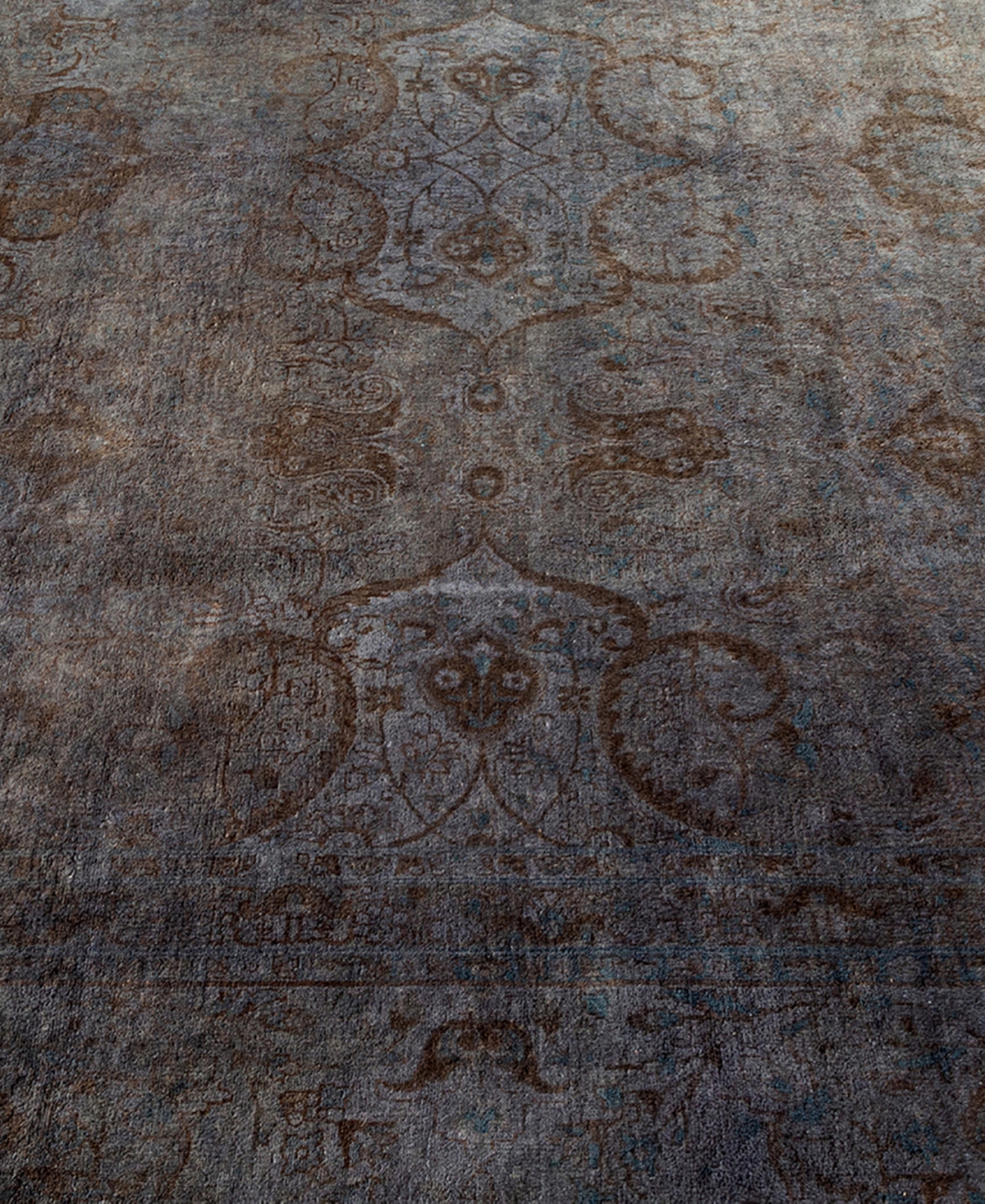 Adorn Hand Woven Rugs Fine Vibrance M1507 8'2"x10'5" Area Rug In Gray
