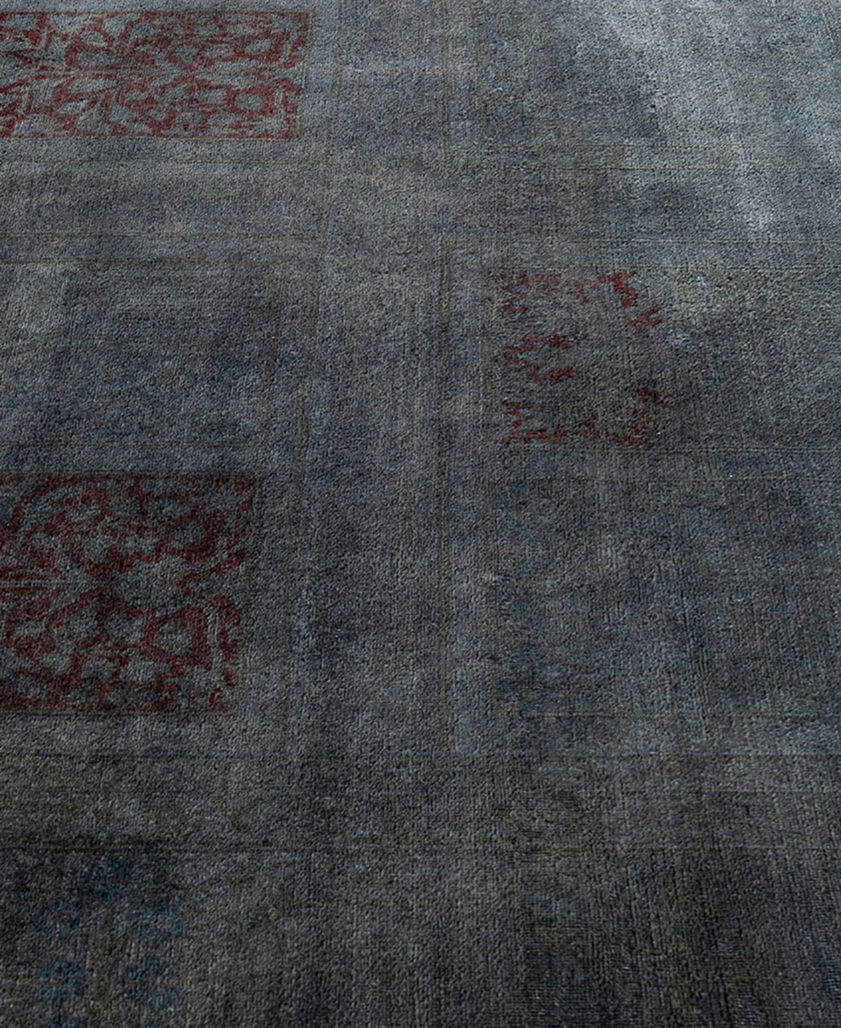 Adorn Hand Woven Rugs Fine Vibrance M1380 6'2"x9'2" Area Rug In Gray