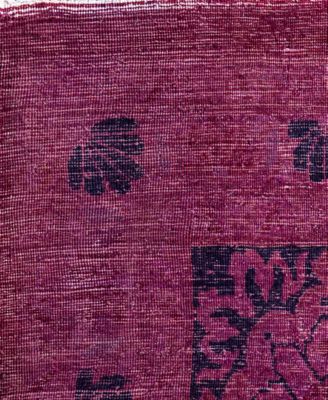 Adorn Hand Woven Rugs Fine Vibrance M1426 Rug Collection In Pink
