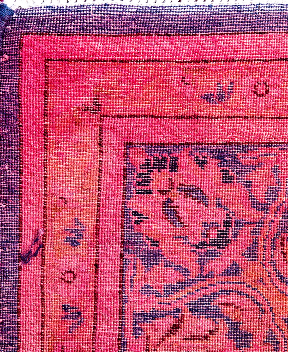 Adorn Hand Woven Rugs Fine Vibrance M1180 4'2"x6'3" Area Rug In Pink
