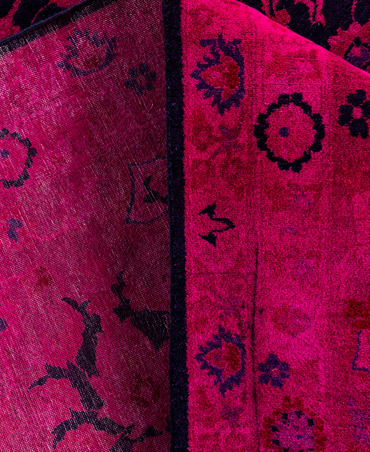 Adorn Hand Woven Rugs Fine Vibrance M1422 9'1"x11'10" Area Rug In Pink