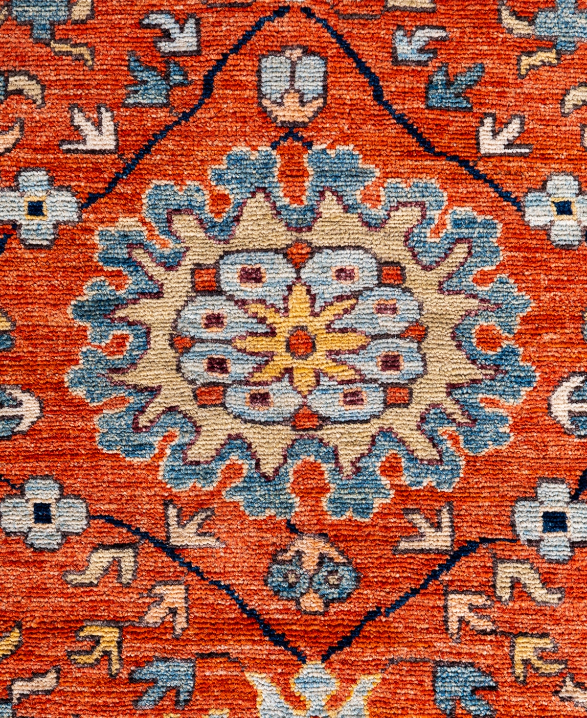 Adorn Hand Woven Rugs Serapi M0103-101 8'11"x11'9" Area Rug In Red