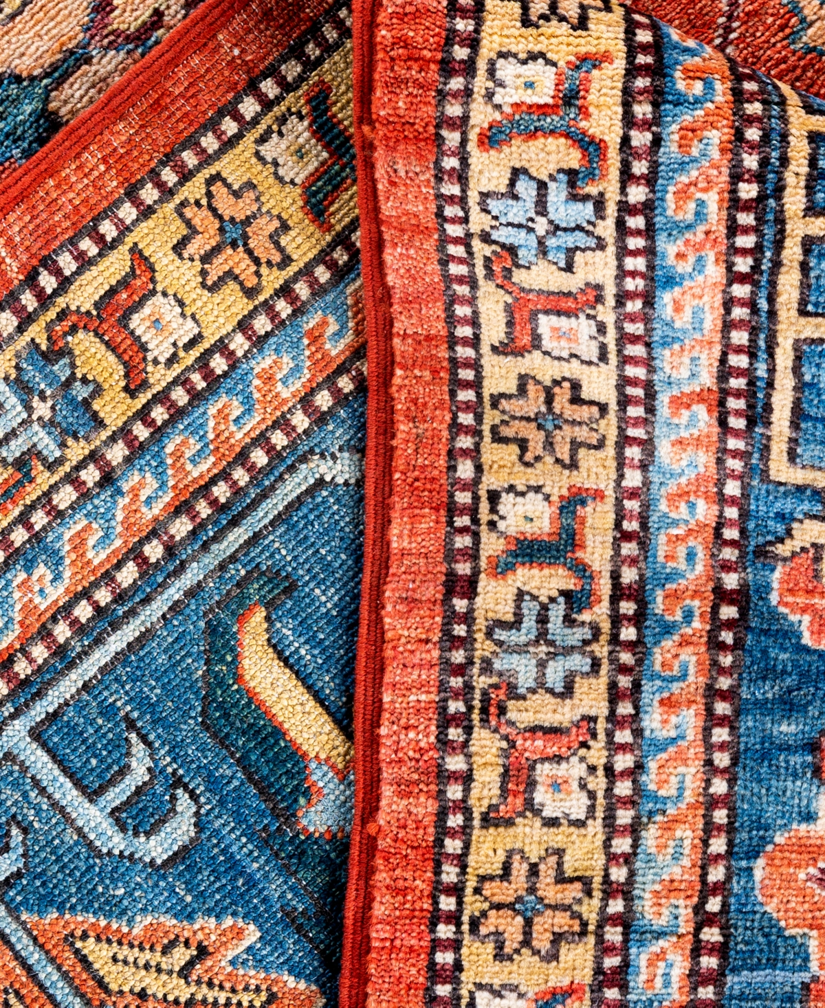 Adorn Hand Woven Rugs Serapi M0103-124 8'9"x11'11" Area Rug In Red