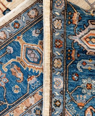Adorn Hand Woven Rugs Serapi M0103 154 Rug Collection In White