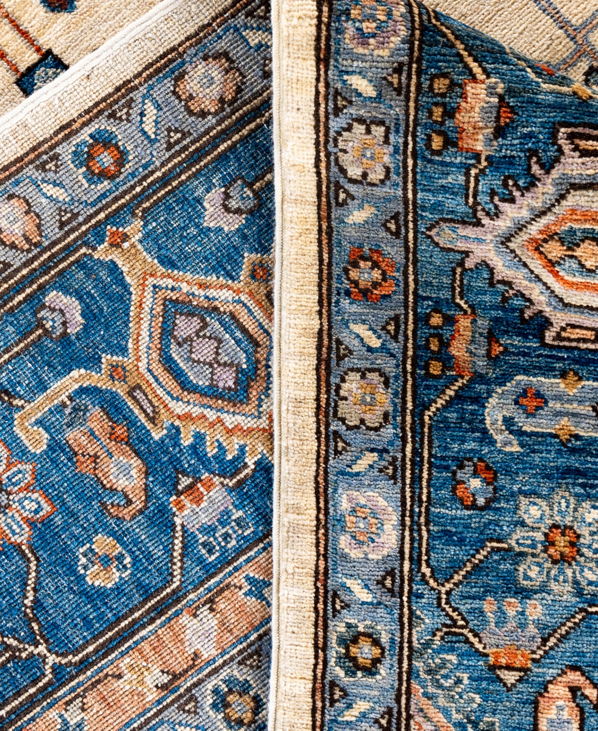 Adorn Hand Woven Rugs Serapi M0103-154 9'x11'10" Area Rug In White