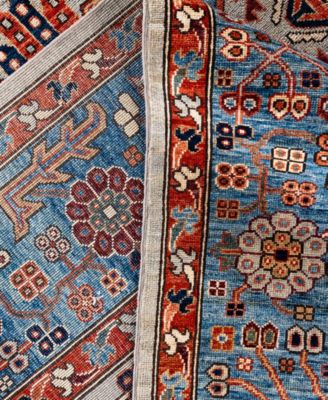 Adorn Hand Woven Rugs Serapi M0103 164 Rug Collection In Gray