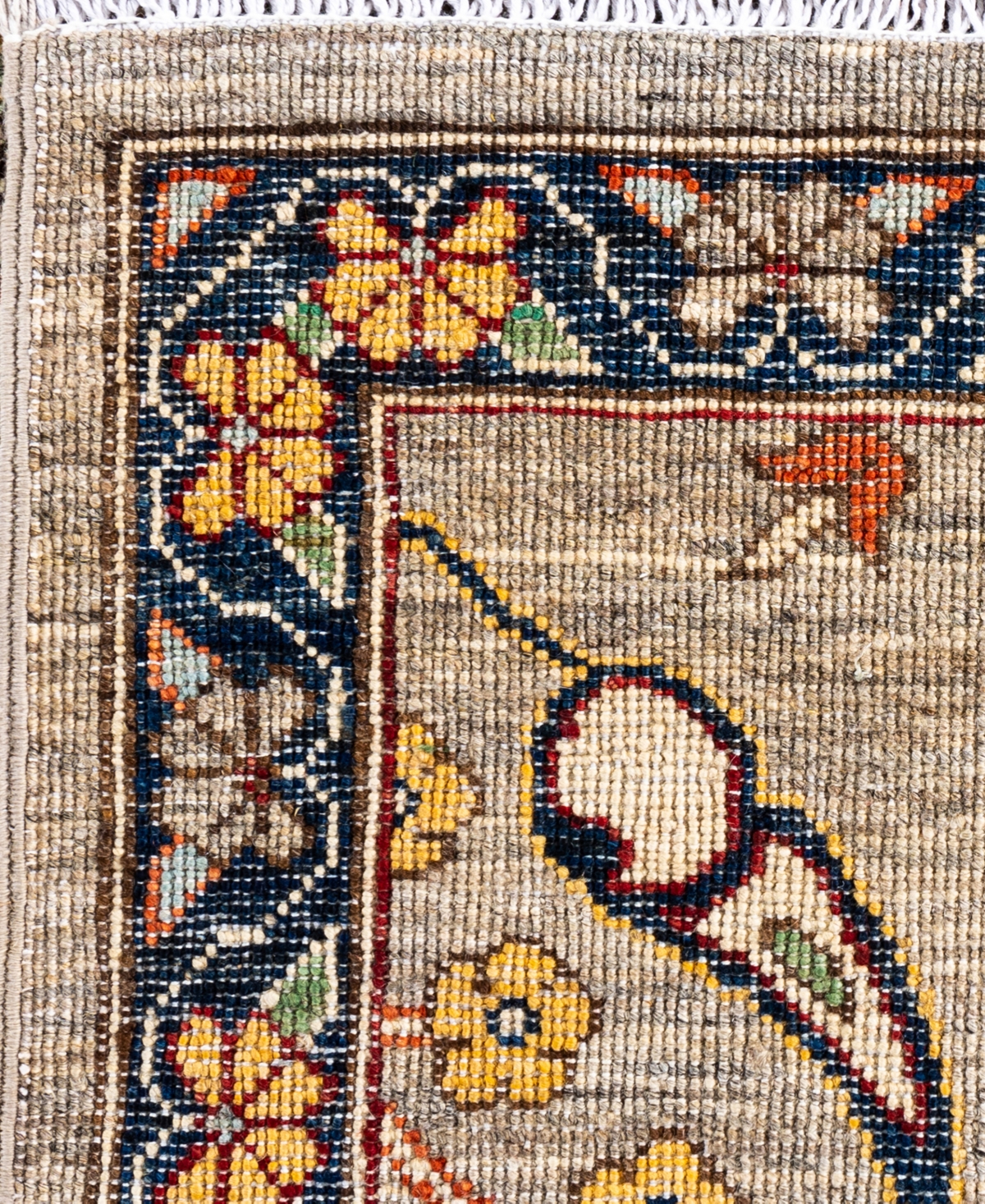 Adorn Hand Woven Rugs Serapi M0103-191 8'x9'9" Area Rug In Brown