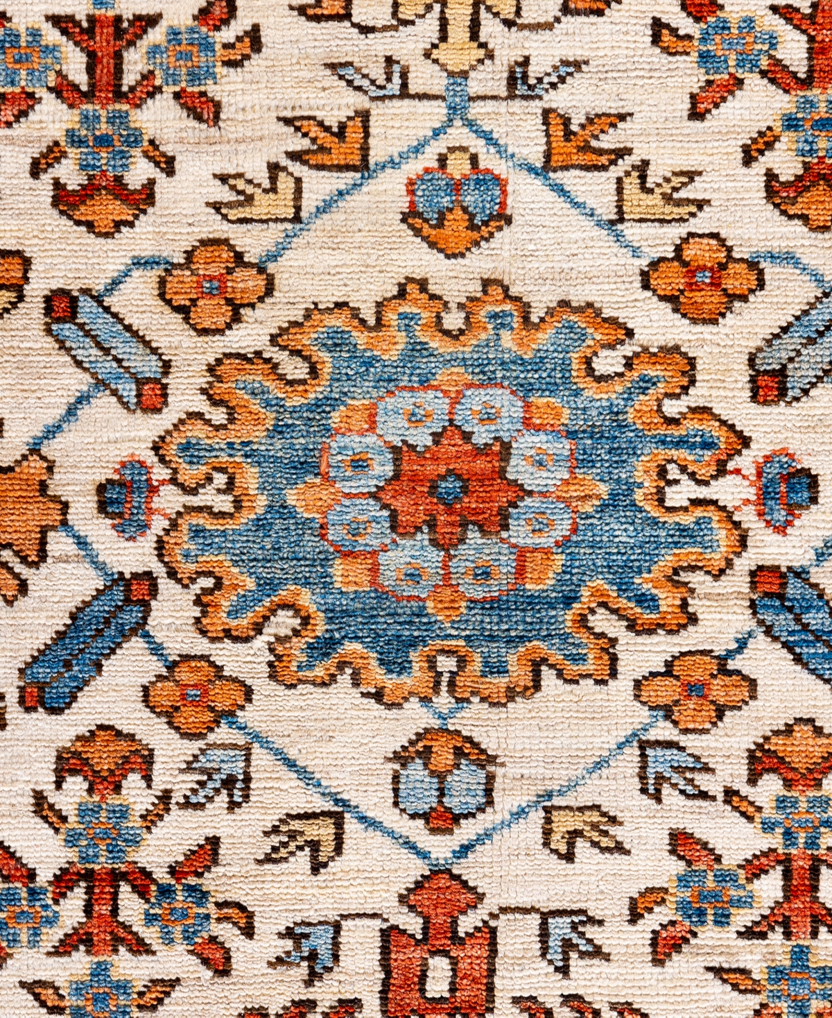 Adorn Hand Woven Rugs Serapi M0103-203 8'x10'1" Area Rug In White