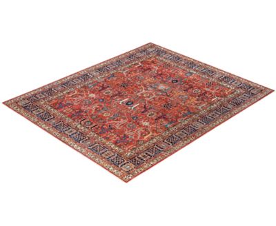Adorn Hand Woven Rugs Serapi M0103 204 Rug Collection In Red
