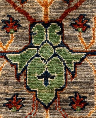 Adorn Hand Woven Rugs Serapi M0103 223 Rug Collection In Brown