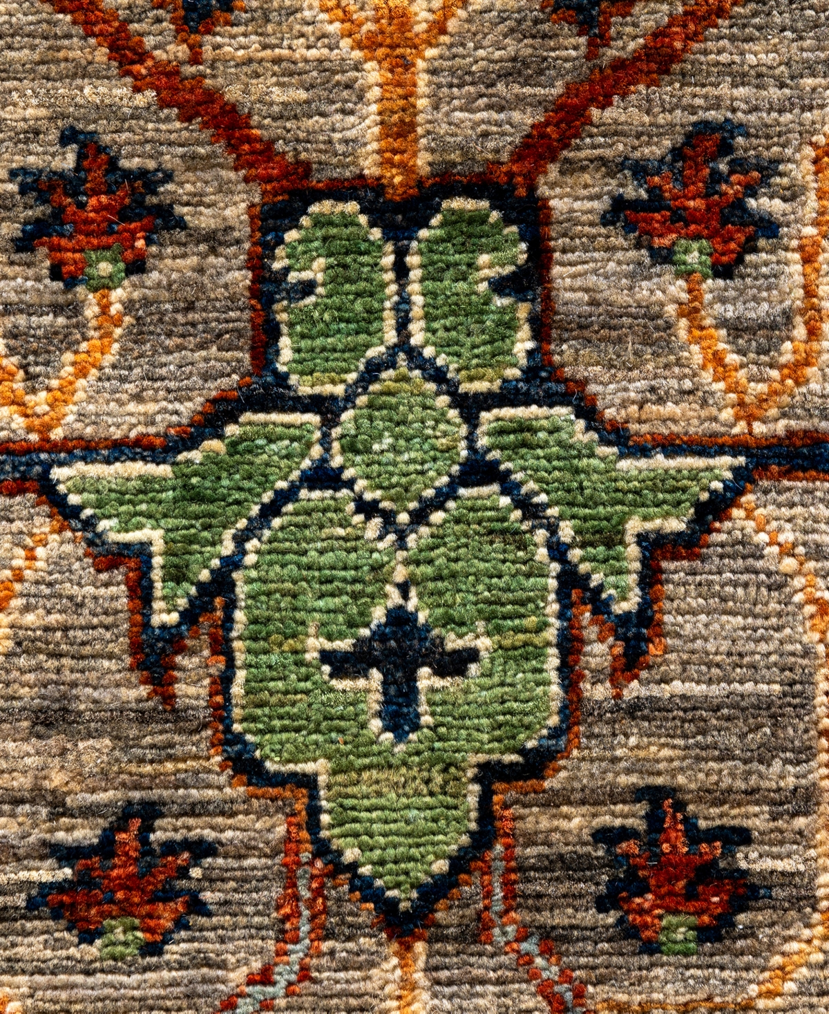 Adorn Hand Woven Rugs Serapi M0103-223 8'3"x9'9" Area Rug In Brown