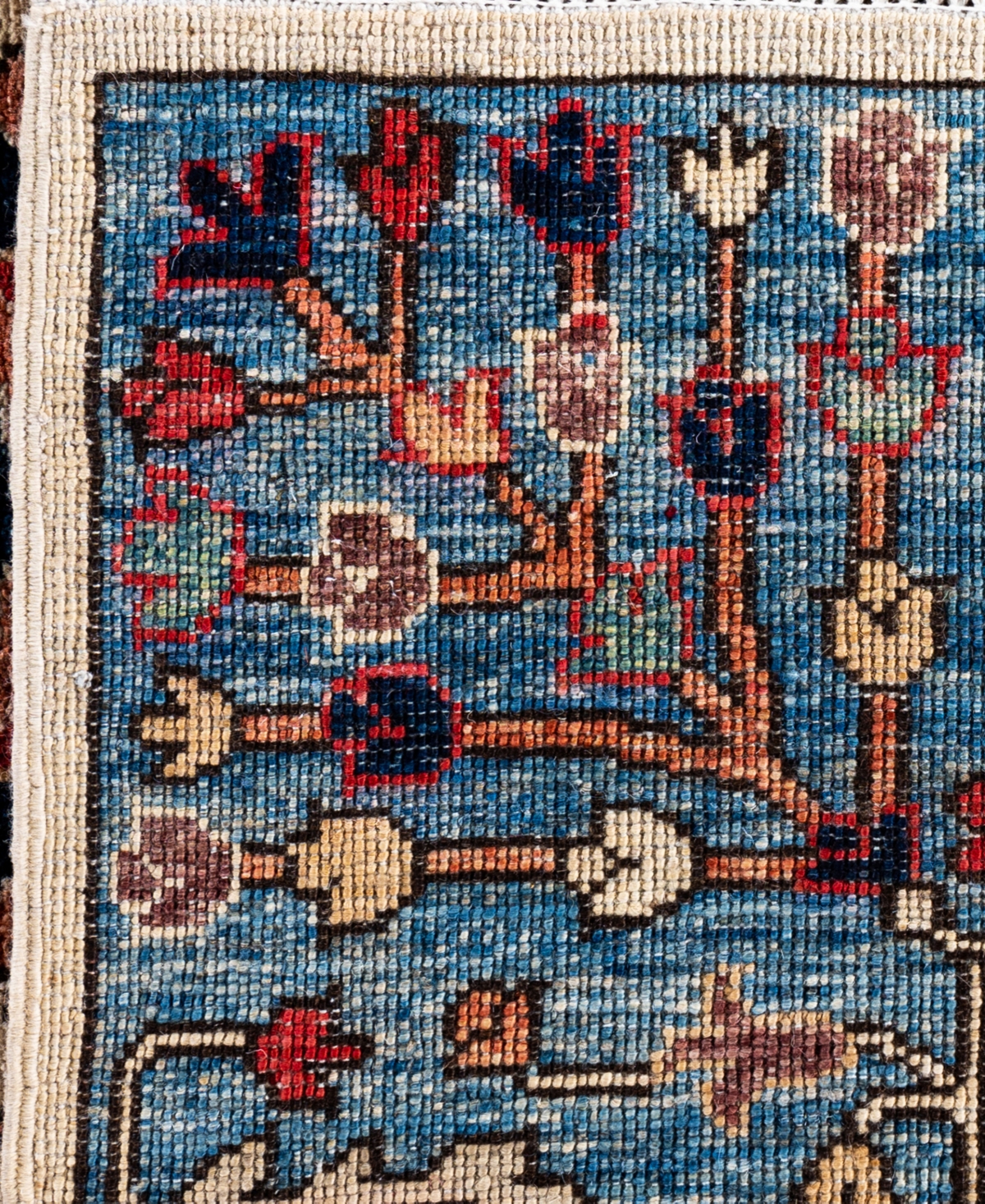 Adorn Hand Woven Rugs Serapi M0103-226 8'1"x9'11" Area Rug In White