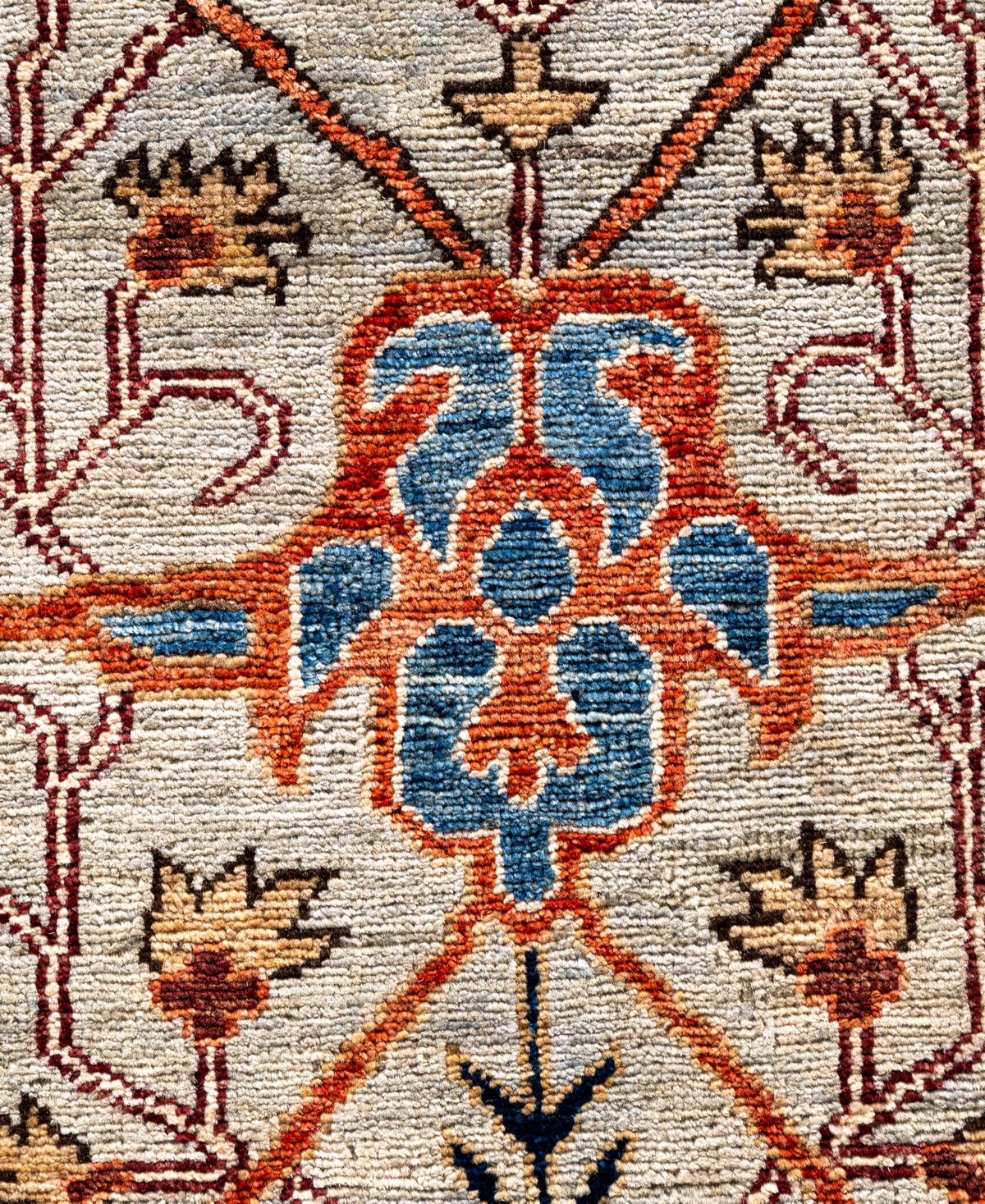 Adorn Hand Woven Rugs Serapi M0103-233 7'11"x9'11" Area Rug In Sand