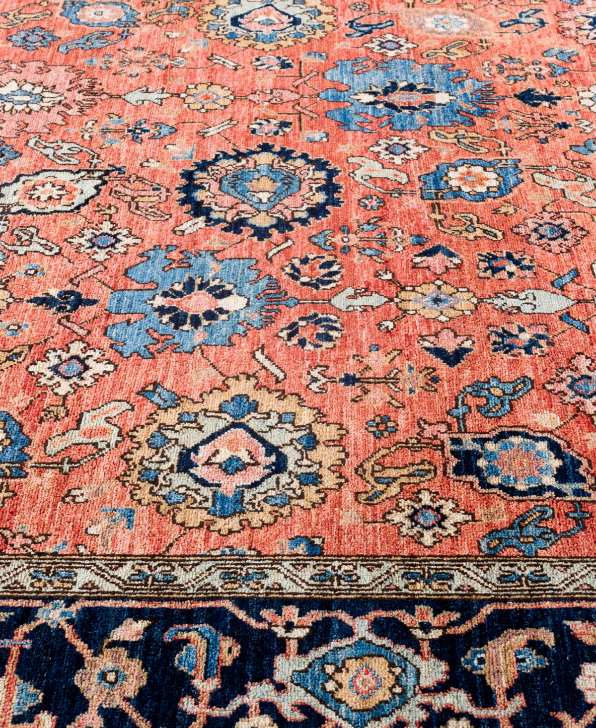 Adorn Hand Woven Rugs Serapi M0103-235 8'3"x10'2" Area Rug In Red