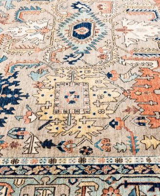 Adorn Hand Woven Rugs Serapi M0103 240 Rug Collection In Sand