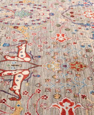 Adorn Hand Woven Rugs Serapi M0103 270 Rug Collection In Brown