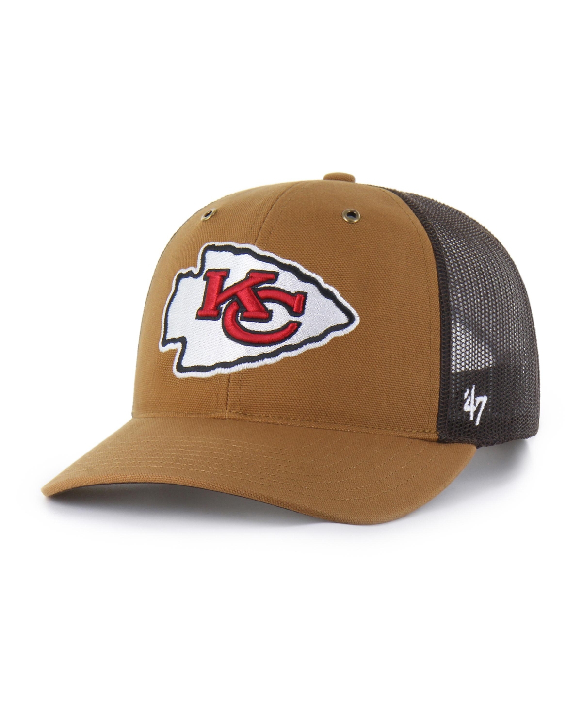 '47 Brand x Carhartt Men's Brown Kansas City Chiefs Trucker Adjustable Hat