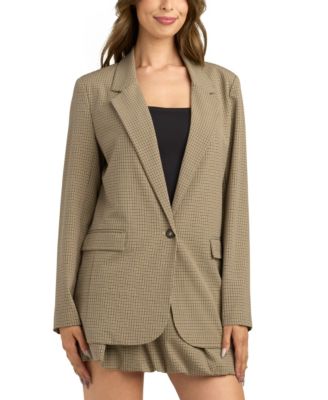 Women's Oversized Notch Collar Blazer