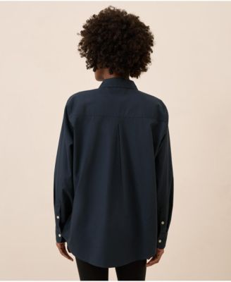 Women's Organic Cotton All Day Poplin Classic Shirt