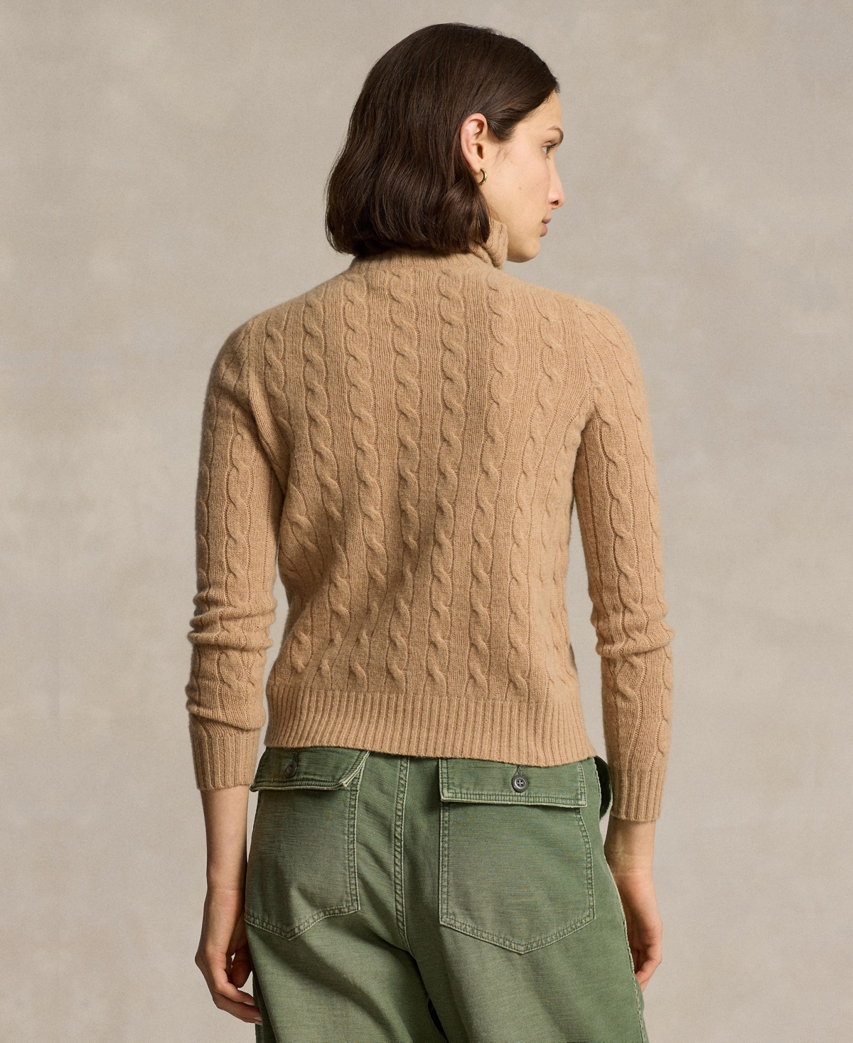 Polo Ralph Lauren Women's Turtle Neck Sweater In Brown