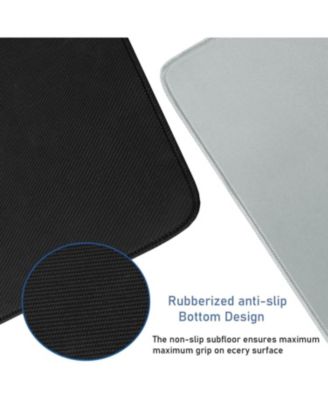 Large Extended Gaming Mouse Pad with Stitched Edges, (31.5X15.7In) Durable Non-Slip Natural Rubber Base, Waterproof Mat for Gamer/Desktop/Office
