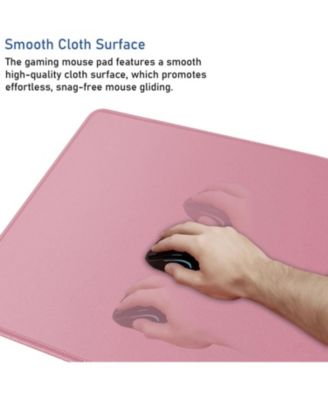 Large Extended Gaming Mouse Pad with Stitched Edges, (31.5X15.7In) Durable Non-Slip Natural Rubber Base, Waterproof Mat for Gamer/Desktop/Office