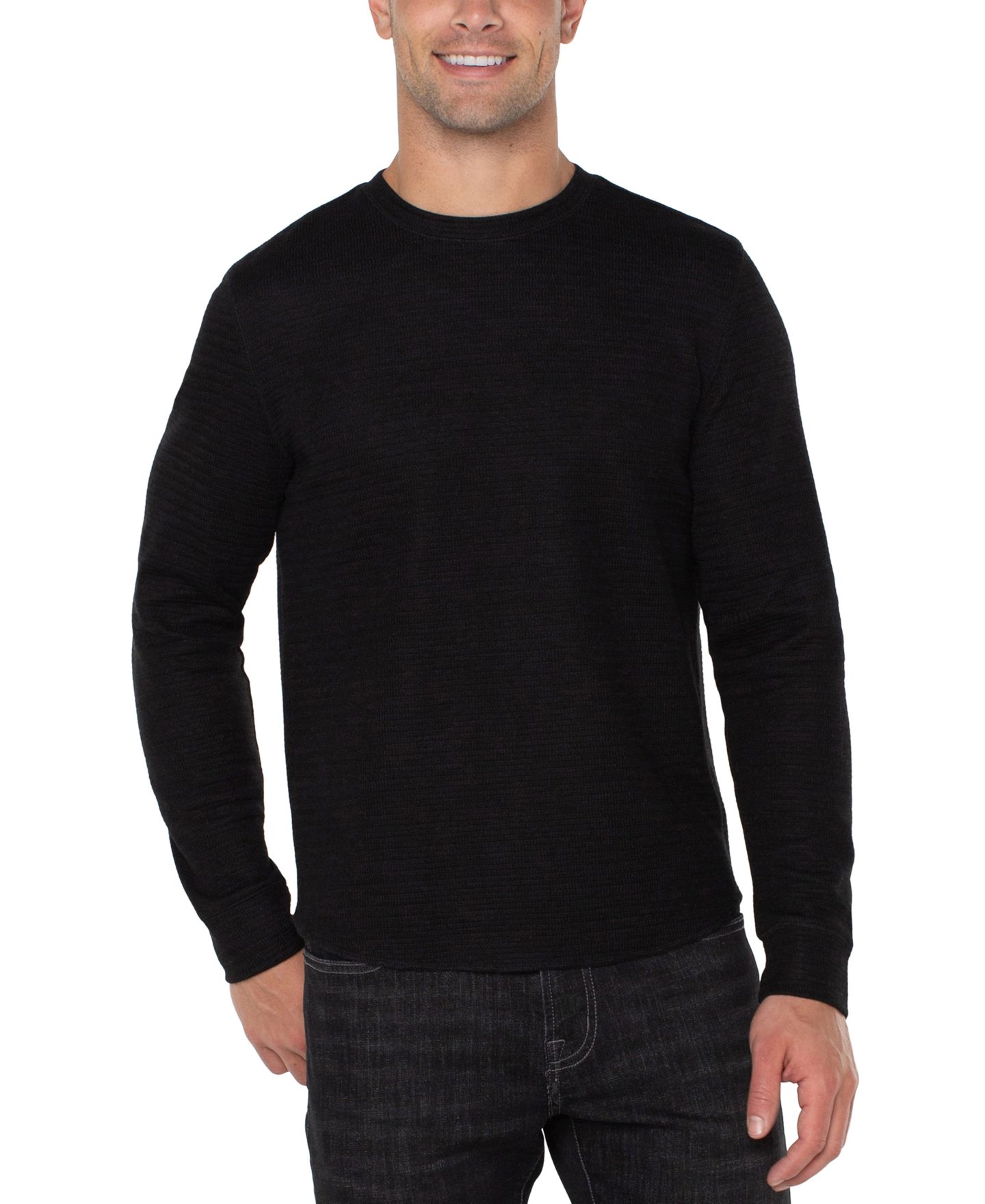 Мужская футболка Liverpool Los Angeles Crewneck, цвет: Чёрный — фото 1