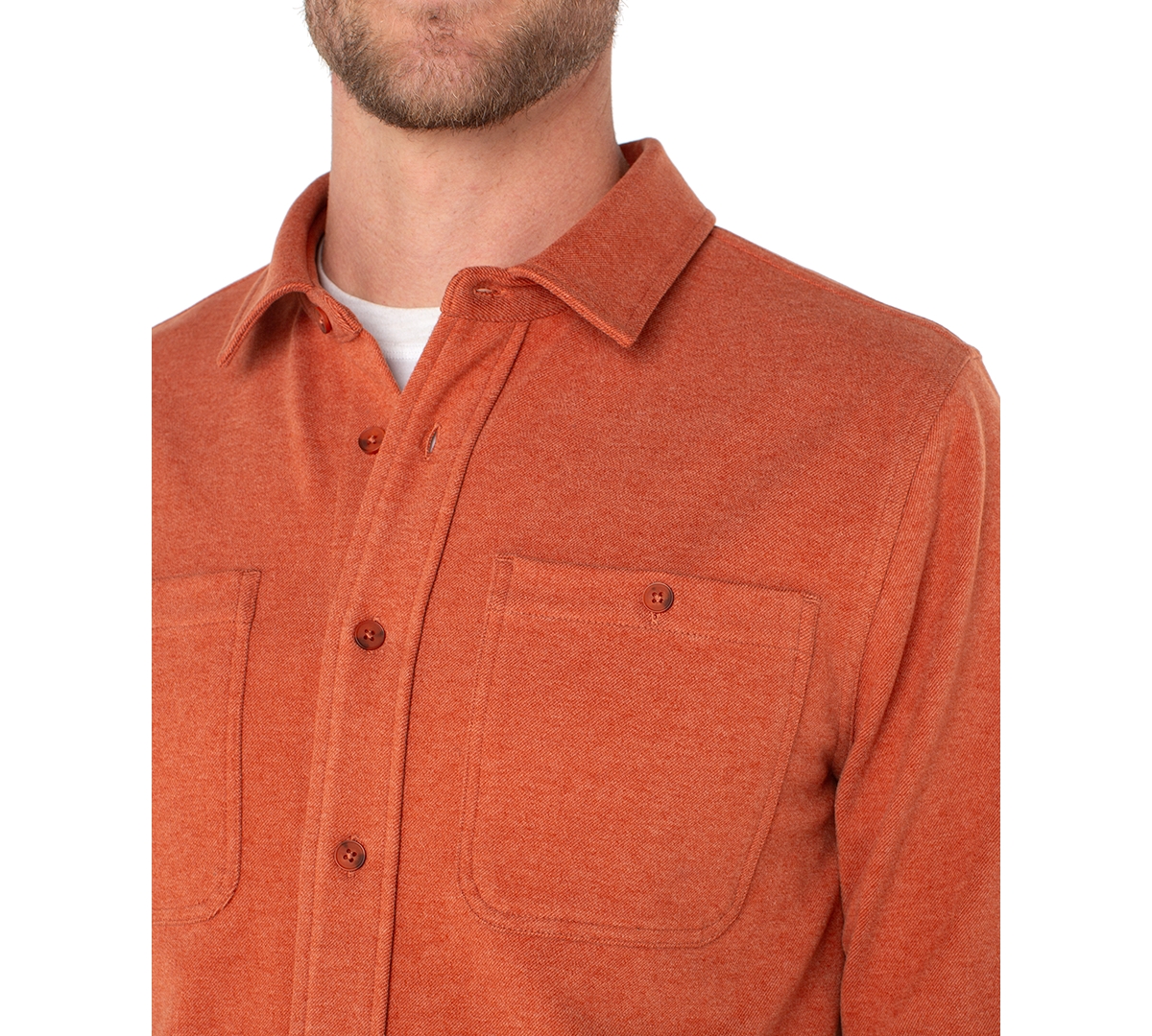 Liverpool Los Angeles Men's Knit Long-Sleeve Shirt