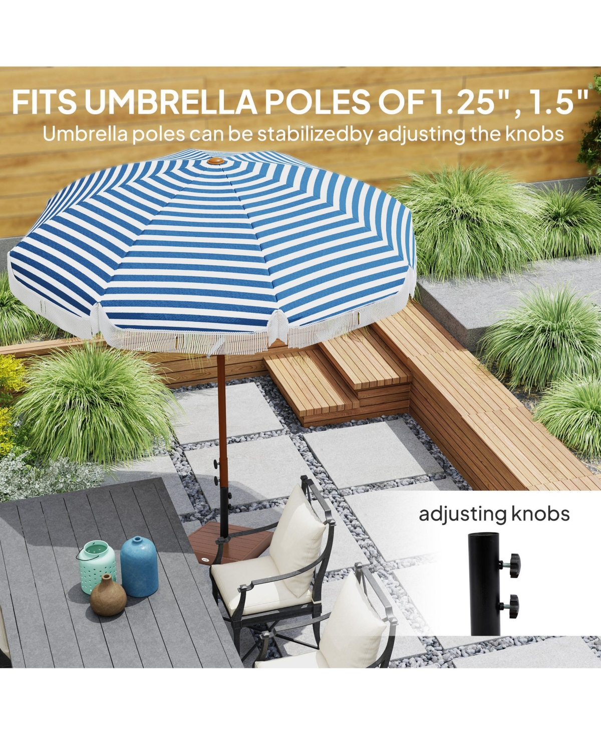 Outsunny Umbrella Ba