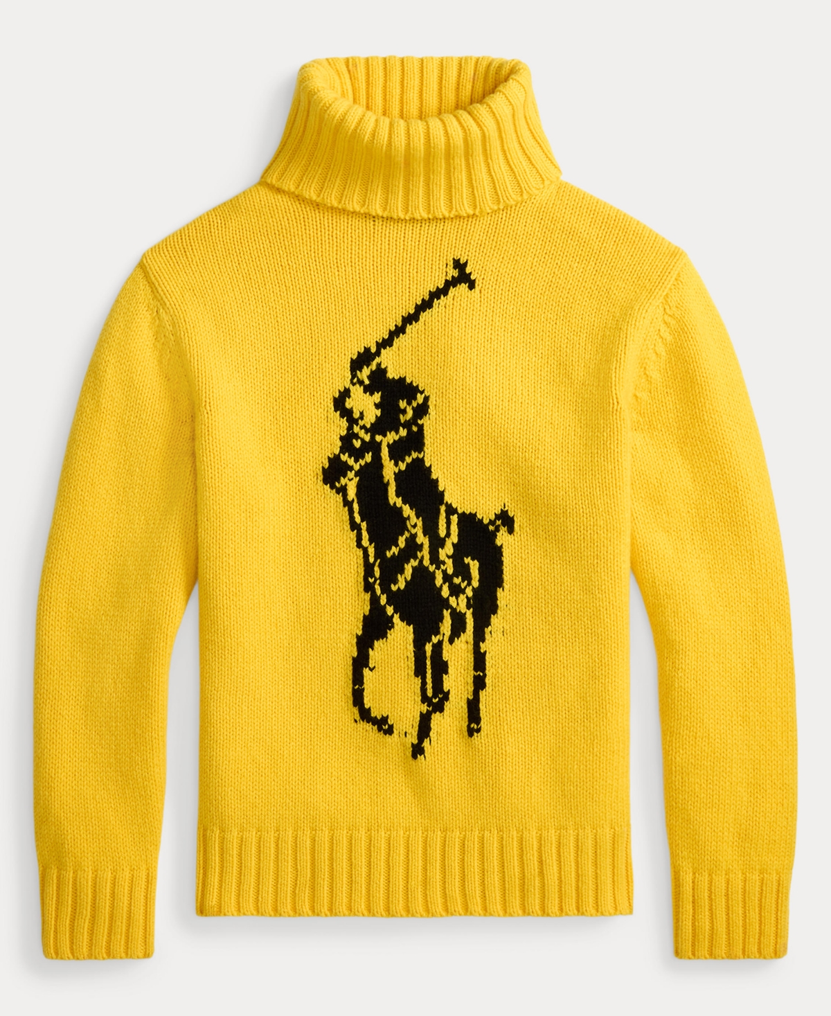 Polo Ralph Lauren インターシャ セーター In Yellow