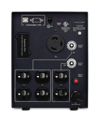 PR3000LCDSL 3000 VA/2700W Smart App Sinewave Mini-Tower UPS, 6x NEMA 5-20R, 1x NEMA L5-30R