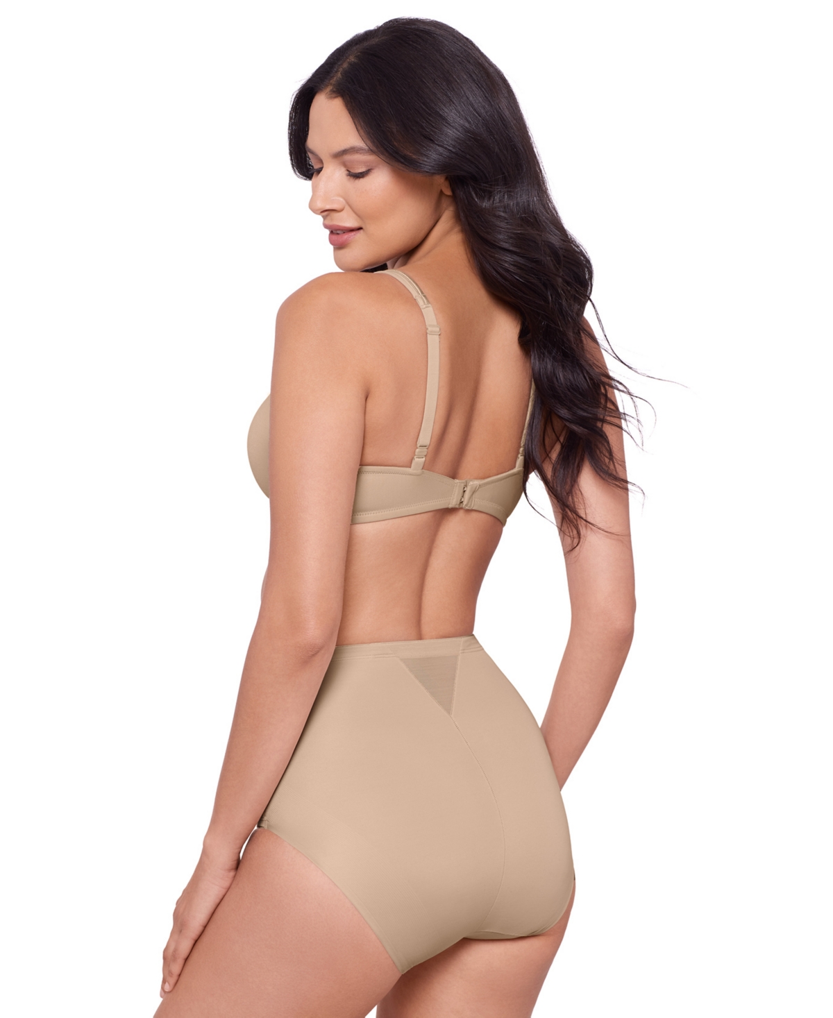 Miraclesuit Women's Instant Tummy Tuck Shaping Brief In Brown