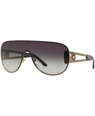 versace greek key shield sunglasses